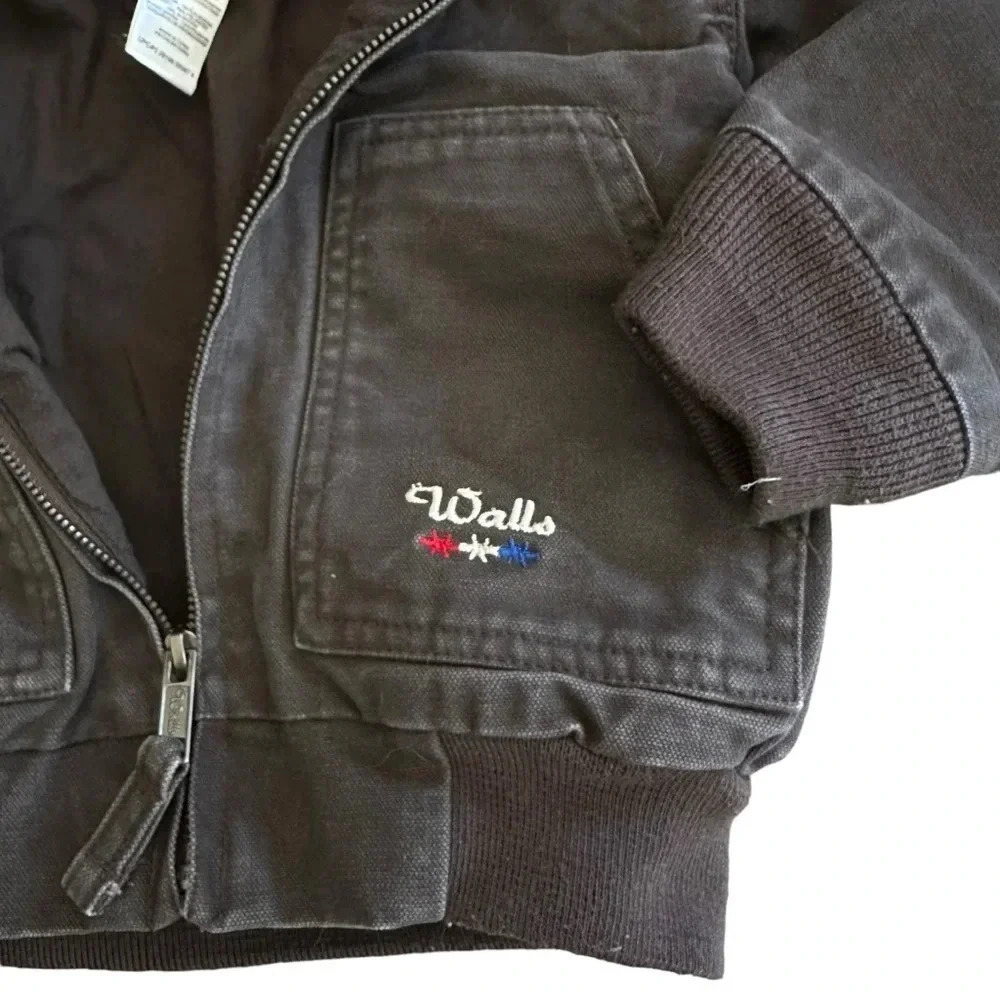 Walls Frost Pruf canvas zip jacket with hood - Picture 2 of 5